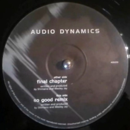 Audio Dynamics - So Good (Wesley Jay & Shimano Remix)