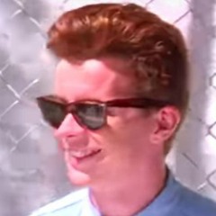 rick astley falls down the stairs redux
