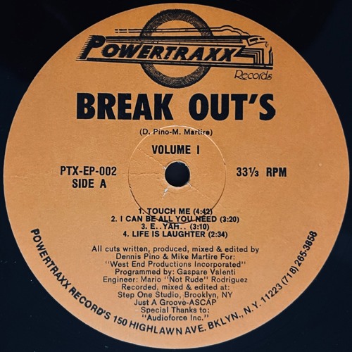 Break Out's – Life Is Laughter (1991)
