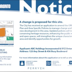 A change is proposed.