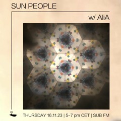 AliA // Sun People - 16/11/23 - SUB FM
