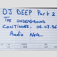 Dj Deep "The Underground Continues 06071996"