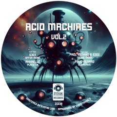 ZC038 - Paul Renard & G303 - To The Moon - Acid Machines vol. 2 - Zodiak Commune Records