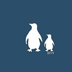 [Free] PDF ✉️ Mini Kalender 2019 #Pinguin- ca. DIN A6 - 1 Woche pro Seite (German Edi