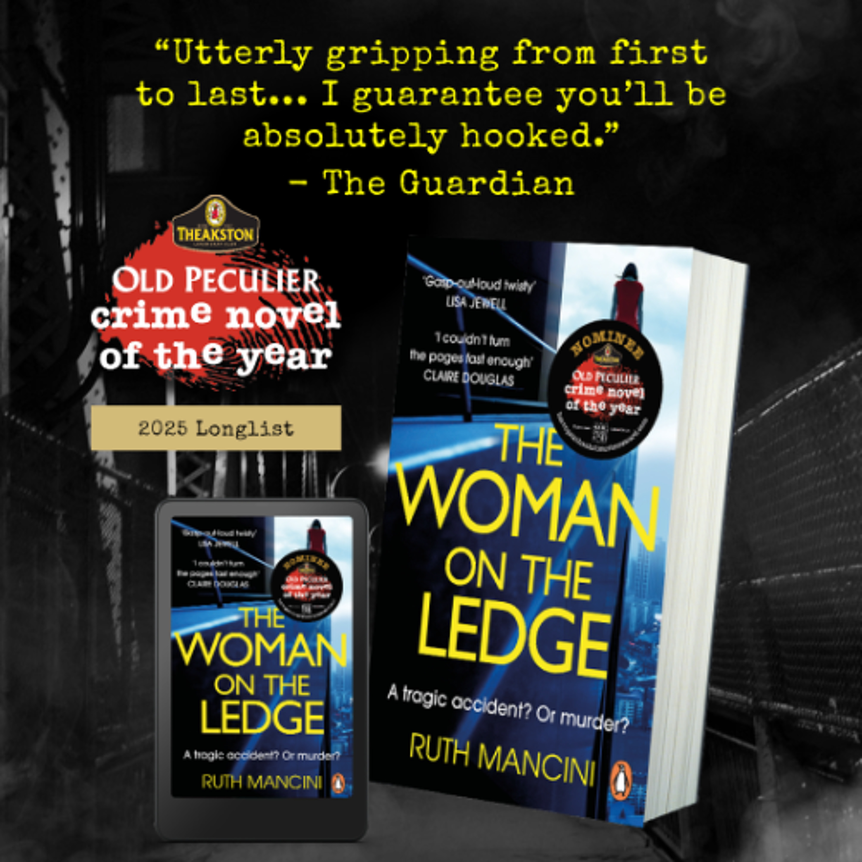 Ruth Mancini – Theakston Old Peculier Crime Novel of the Year Award 2025 Longlist Interview episode artwork