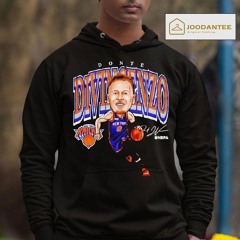 Donte Divincenzo New York Knicks Cartoon Basketball Signature Shirt