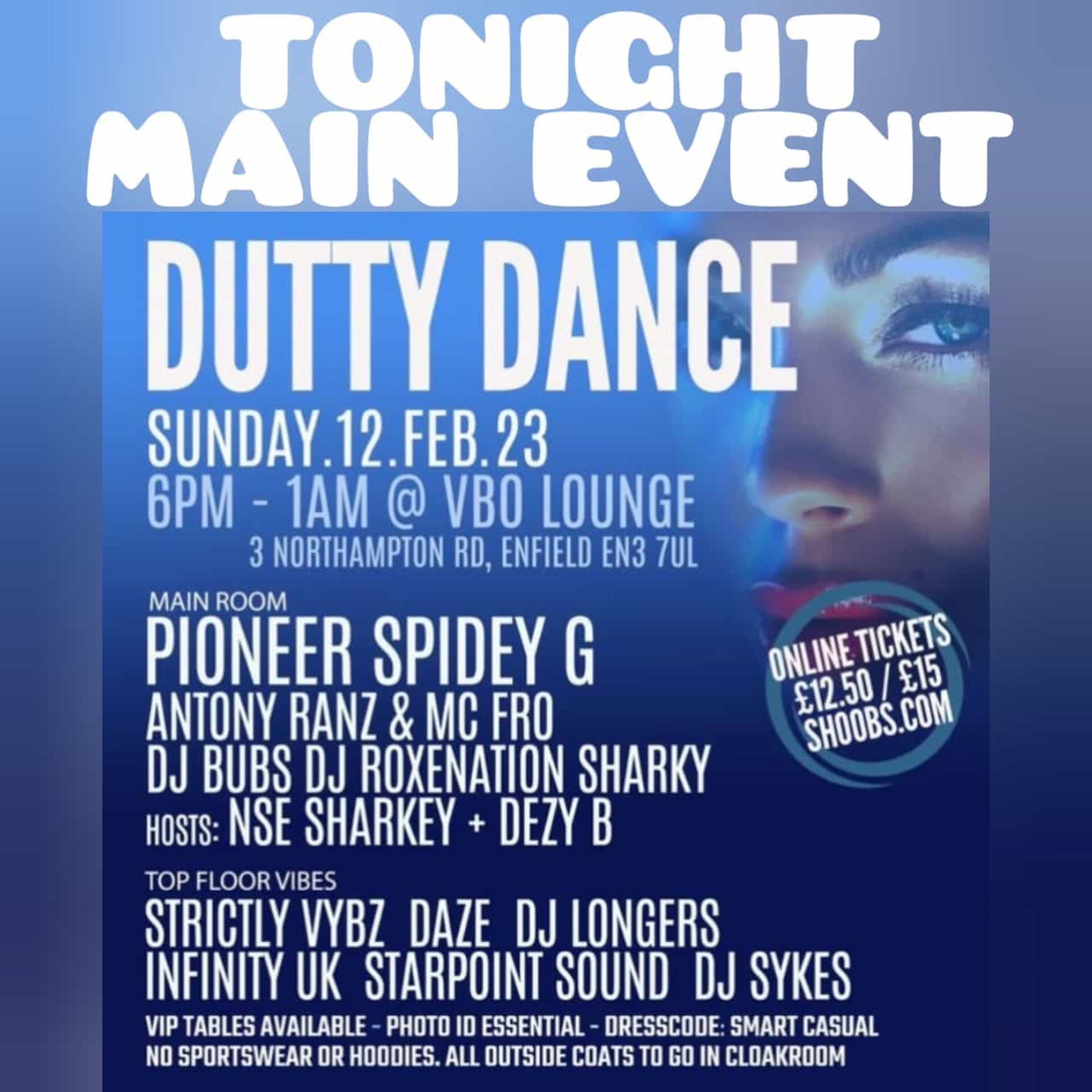 INFINITY UK LIVE @ DUTTY DANCE SUNDAY 12TH FEB 2023 ( DJ-KILLA N CHARLIE HYPE ) episode artwork