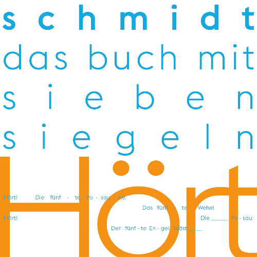 Südfoyer: Franz Schmidts "Das Buch mit sieben Siegeln"