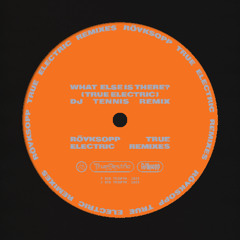 Röyksopp - What Else Is There? (ft. Fever Ray) [True Electric] (DJ Tennis Remix)