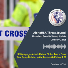 Homeland Security Weekly Update - Oct 4, 2025