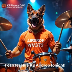I can feel the K9 Airdrop tonight!