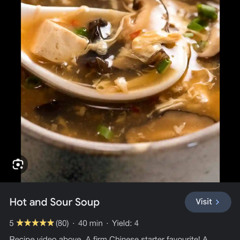 Hot And Sour Soup Recipe 2006