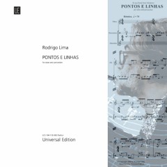 'PONTOS E LINHAS' for oboe and percussion (2009)