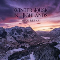 Winter Dusk In Highlands