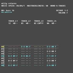 Willy returns (Atari 8bit chiptune)