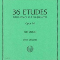 Get [KINDLE PDF EBOOK EPUB] Kayser: 36 Etudes (Elementary & Progressive) Op.20 for Vi