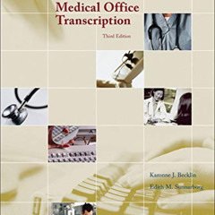 [Access] EPUB 🎯 Introduction to Medical Office Transcription by  Karonne Becklin &