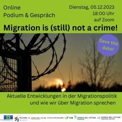 Migration is (still) not a crime!