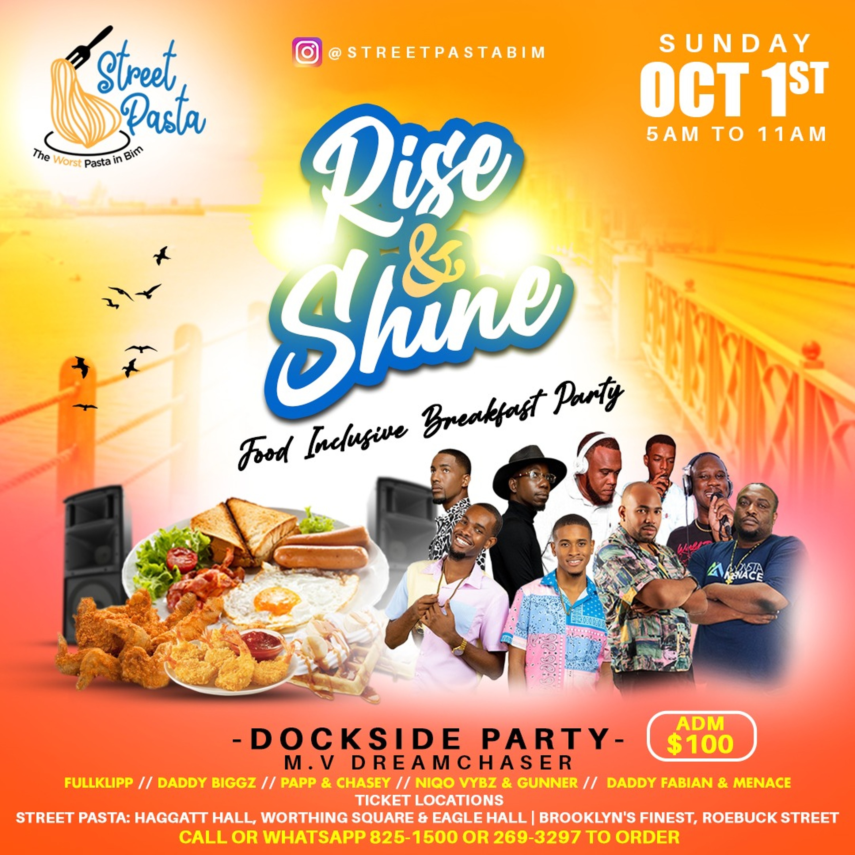DJ Tank & Daddy Biggz LIVE @ Rise & Shine