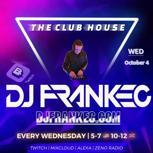 The Club - House By DJ FrankEC On Phatsoundz Radio (10-04-23)