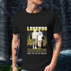 Legends Hawk Coach Bluder And Caitlin Clark Thank You For The Memories Shirt