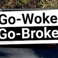 GO WOKE GO BROKE