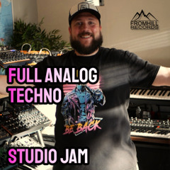Jam 135 Analog Techno Studio jam - All hardware