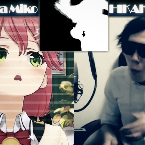 さくらみこ VS ヒカキン ボイパ対決 Bad Apple!!
