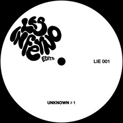 LIE001 / Unknown Artist - Les Inferno Edits 1
