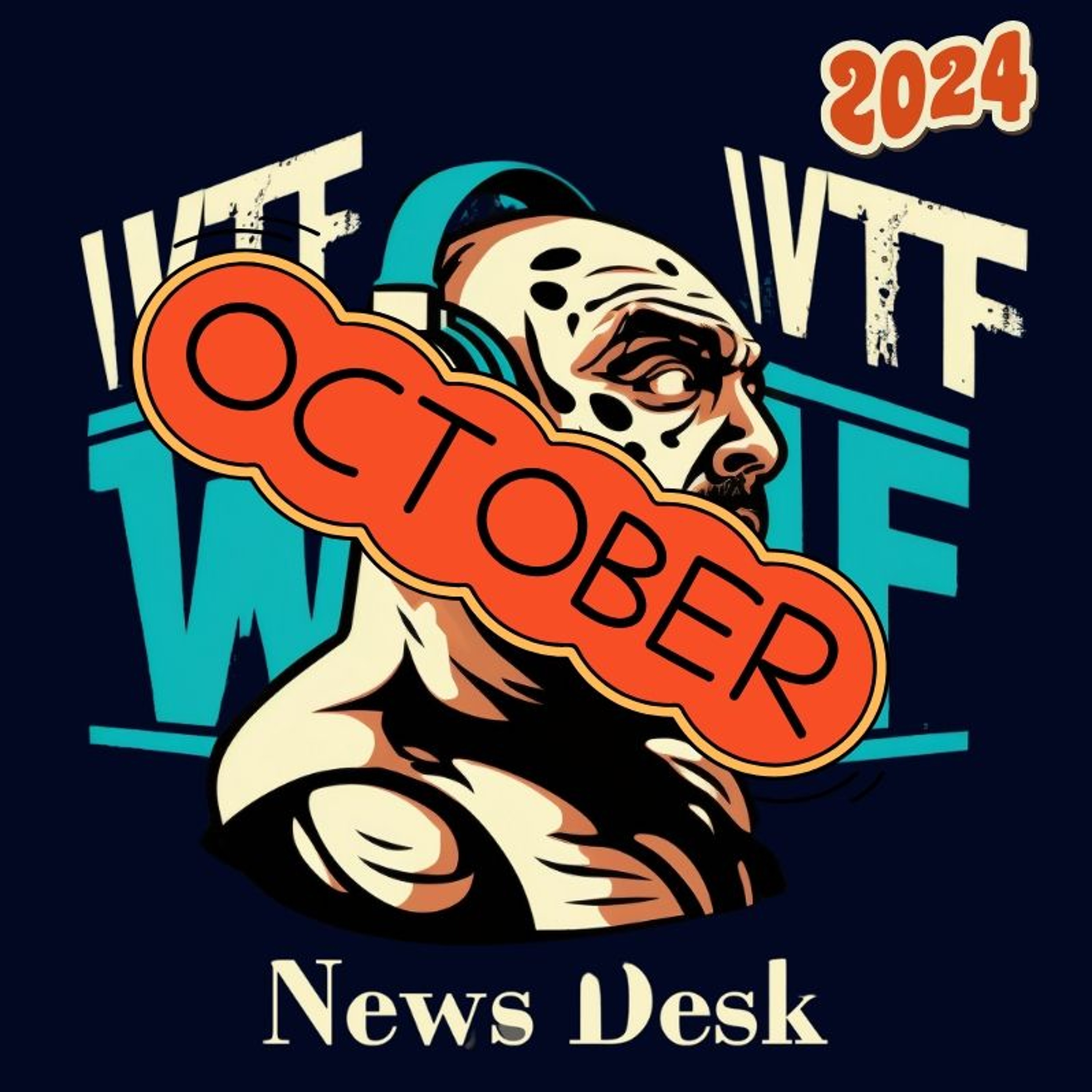 Cool Kids Countdown Ep 164: "The WTF News Desk, "October, 2024, Episode 889 episode artwork