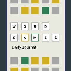 [PDF] 💖 Word Game Journal: Record your daily word game guesses and improve your reflective cogniti