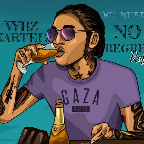 VYBZ KARTEL - NO  REGRETS (SUPREME REFIX) CLEAN VERSION (MK MUZIK)