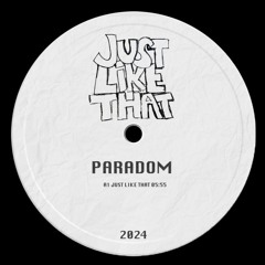 Just Like That [FREE DL]