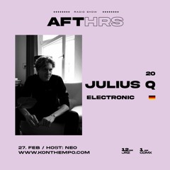AFT/HRS 020. Julius Q /Electronic/ Berlin 🇩🇪