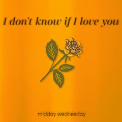 i dont know if i love you