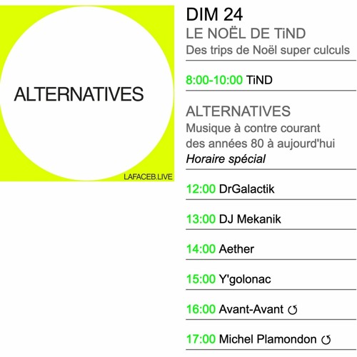 Aether - La Face B - December23 -Alternatives