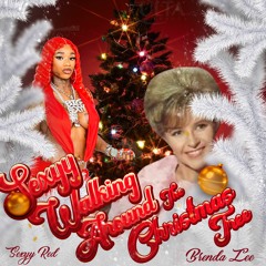 Sexyy Walking Around The Christmas Tree