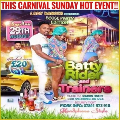 MIKEY BASHMENT LIVE AT BATTY RIDERS & TRAINERS LADY DANGER PROMOTION