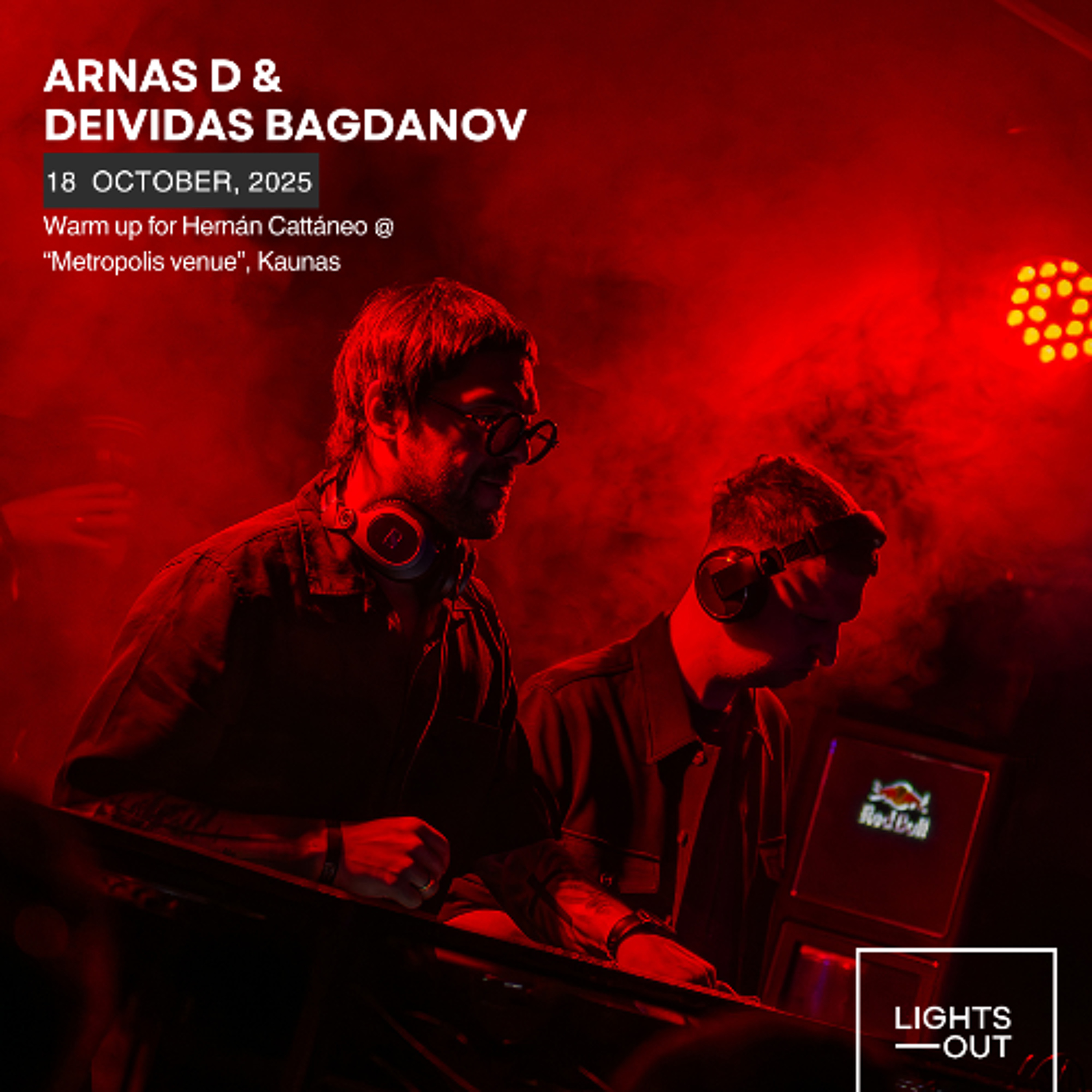 Arnas D & Deividas Bagdanov - Warm up for Hernán Cattáneo @ "Metro Venue", Kaunas 2025 10 18