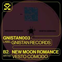 PREMIERE: B2. Vesto Comodo - New Moon Romance (GNISTAN003)