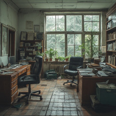 the office space in an african congo