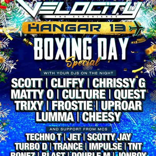 DJ's Culture & Frostie MC's Ronez & Trance - Velocity Vs Hangar 26-12-21