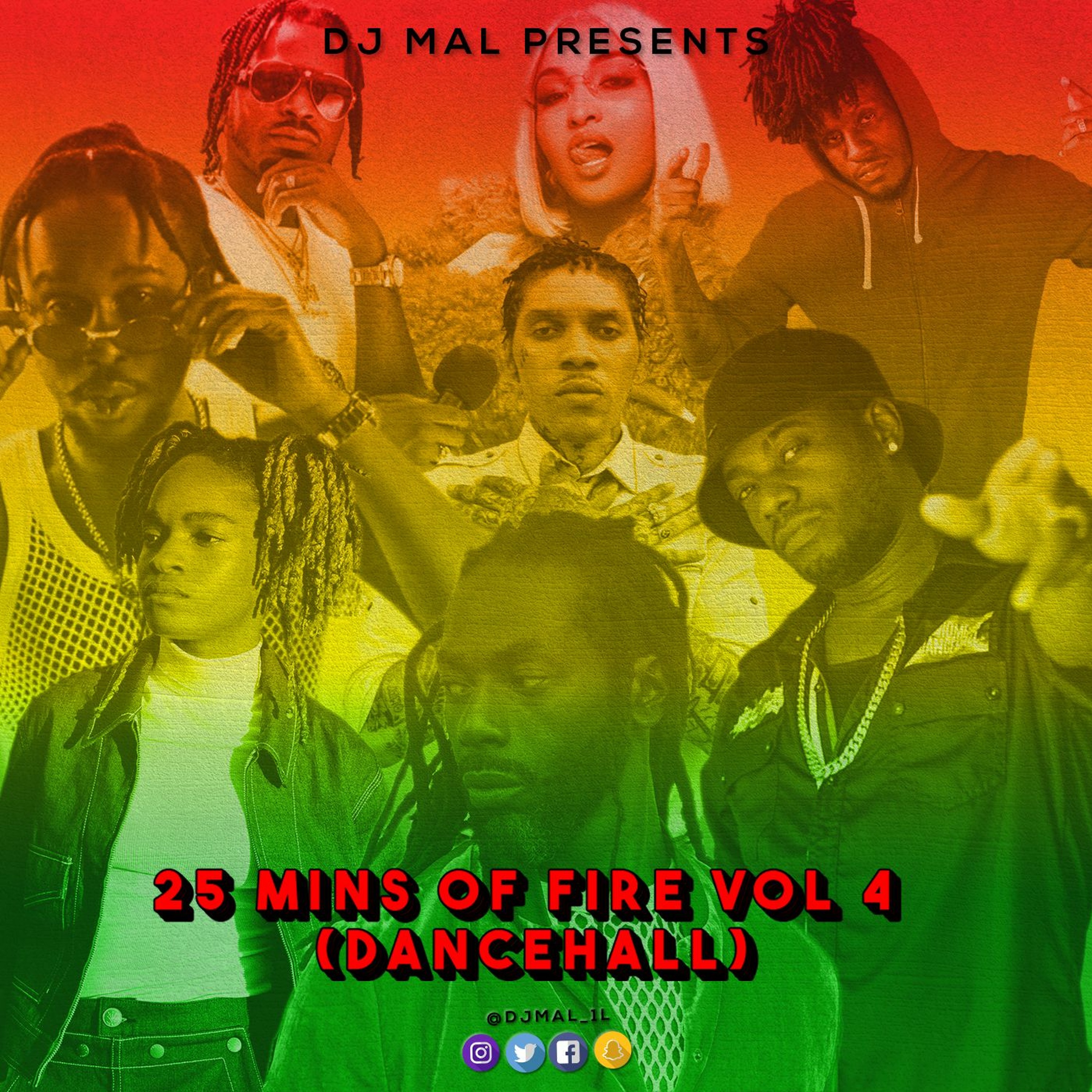 25 MINS OF FIRE VOL 4.2 (DANCEHALL) [21-22]