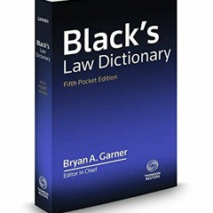 Read EPUB KINDLE PDF EBOOK Black’s Law Dictionary, Pocket, 5th Edition by  Bryan A. G