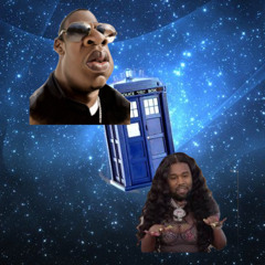 jay z and kayne go into a time machine