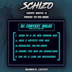 SCHIZO CHENZO INVITES DJ-CONTEST | MECSI