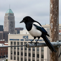 Black Billed Magpies