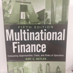 (PDF) READ Multinational Finance: Evaluating Opportunities, Costs, and Risks of