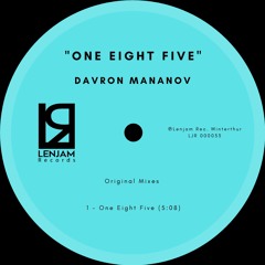 Davron Mananov - One Eight Five (Original Mix)