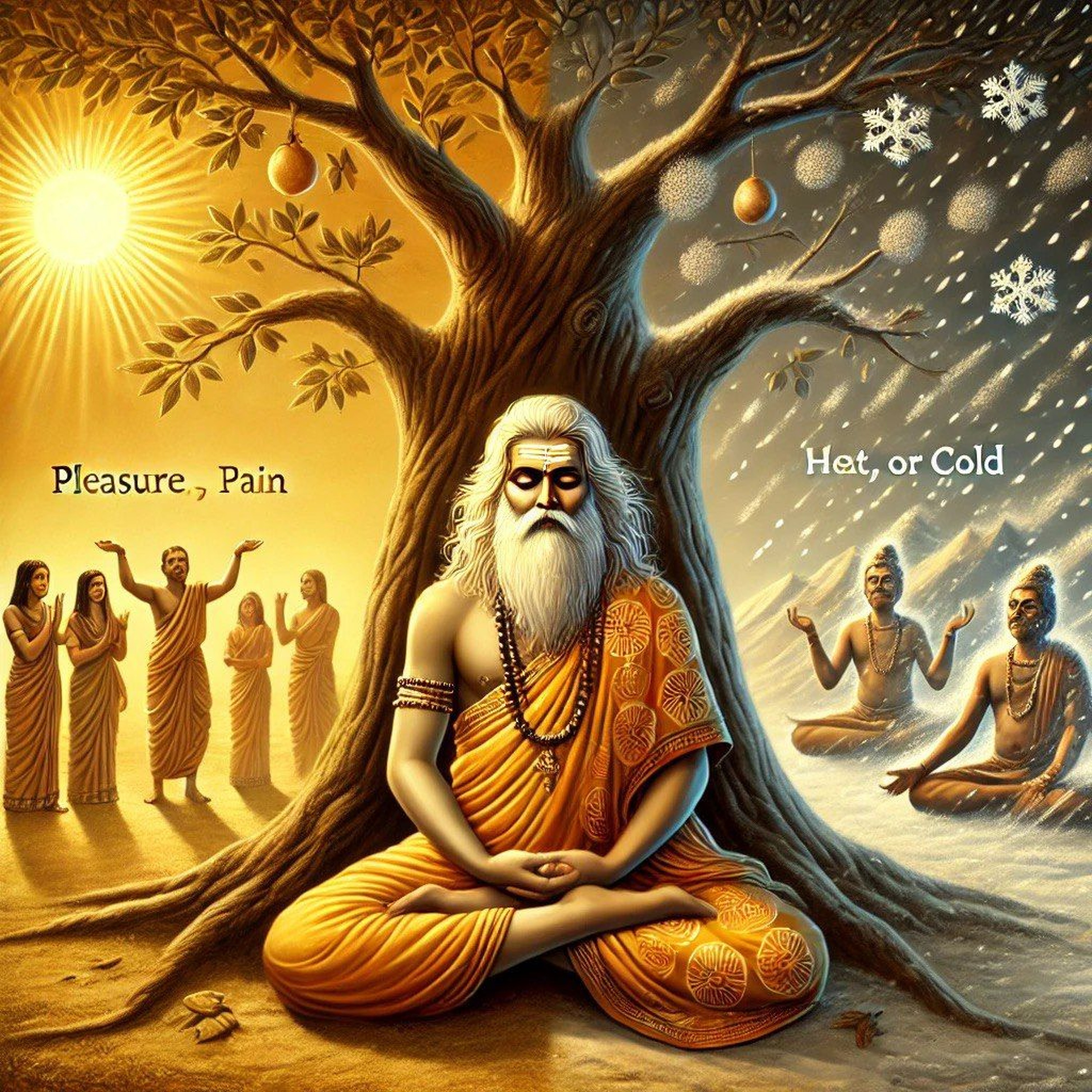 Serie Meditación:capítulo 6 de la Bhagavad Gītā: Abhyāsa (repetición) y vairāgya (objetividad)